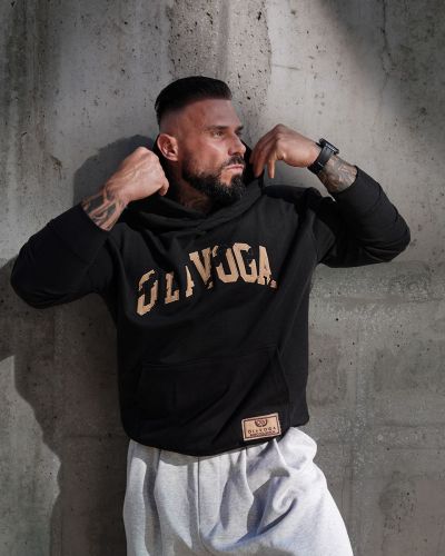 Bluza męska OLAVOGA FLYTION 2026 czerń - FashionPlace - 1