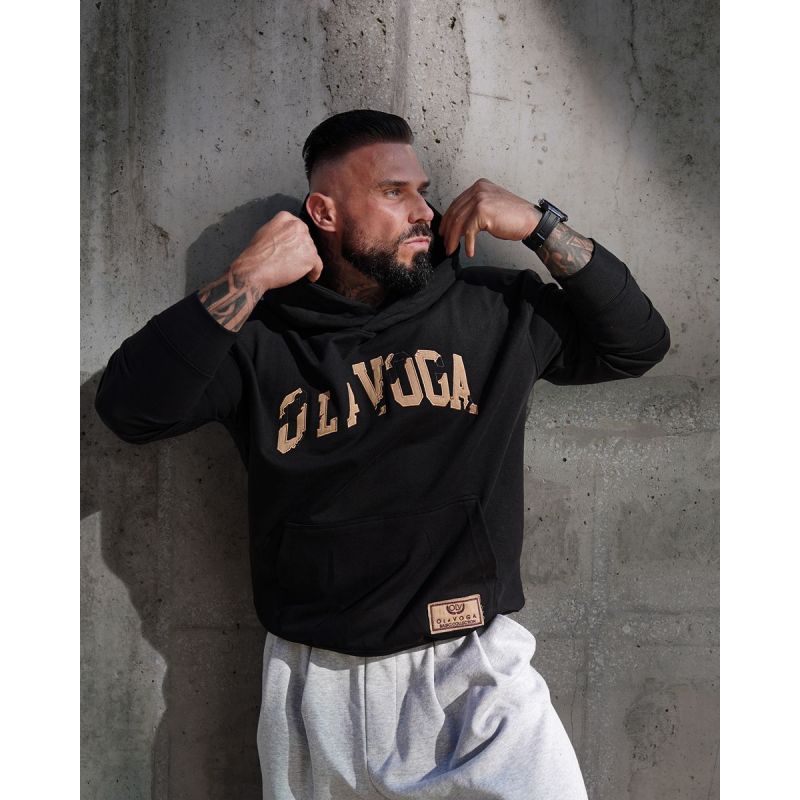 Bluza męska OLAVOGA FLYTION 2026 czerń - FashionPlace - 1