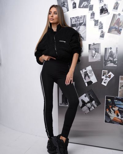 Legginsy damskie OLAVOGA SOFIA 2026 czerń - FashionPlace - 1