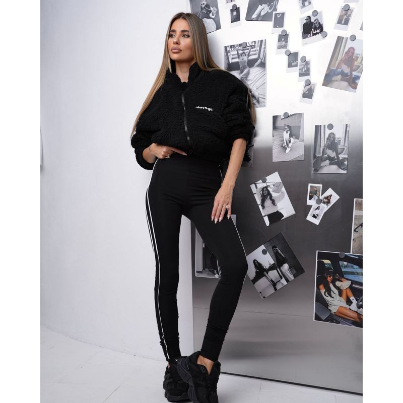 Legginsy damskie OLAVOGA SOFIA 2026 czerń - FashionPlace - 1