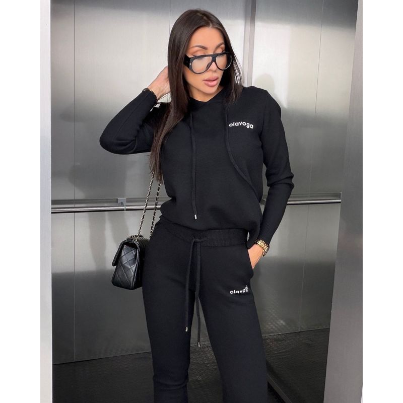 Komplet damski OLAVOGA TORA 2026 czerń - FashionPlace - 1