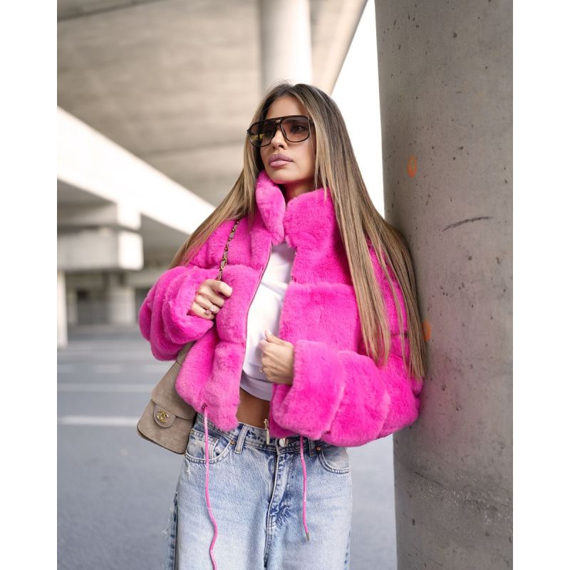 Kurtka damska OLAVOGA VESPERA 2026 róż - FashionPlace - 1