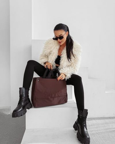 Torba damska OLAVOGA FIOE 2025 brąz - FashionPlace - 1