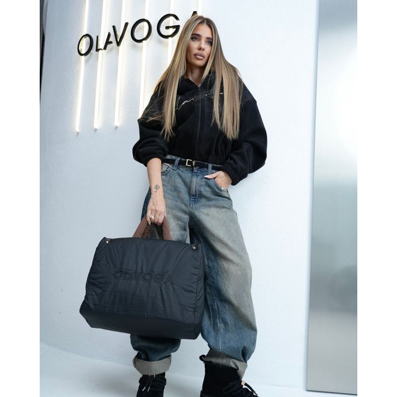 Torba damska OLAVOGA FIOE 2025 czerń - FashionPlace - 8