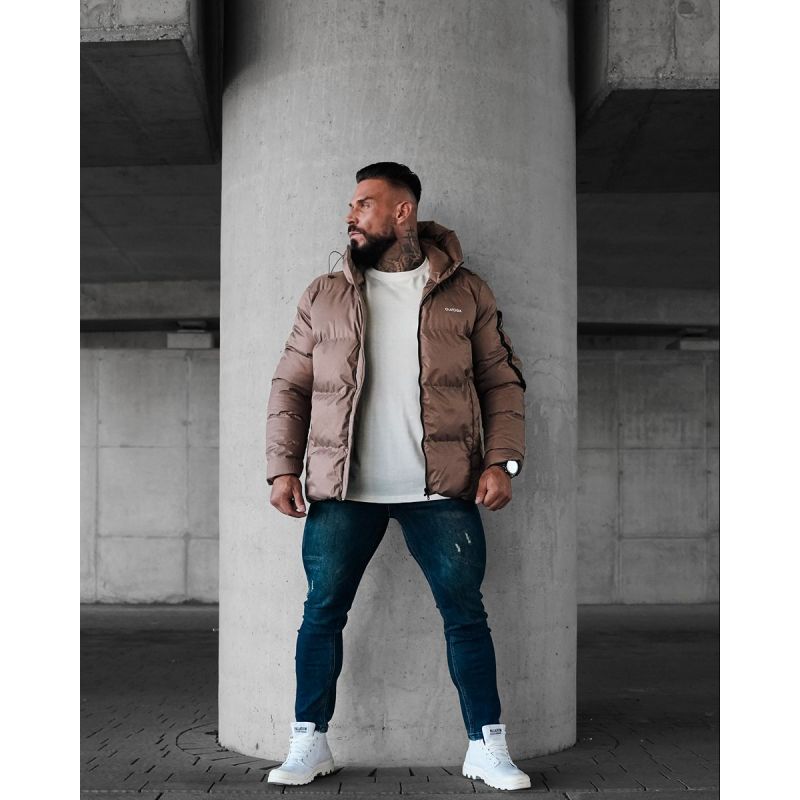 Kurtka męska OLAVOGA OROVIUS 2026 cappucino - FashionPlace - 1