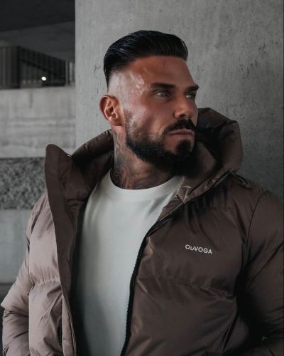 Kurtka męska OLAVOGA OROVIUS 2026 cappucino - FashionPlace - 4