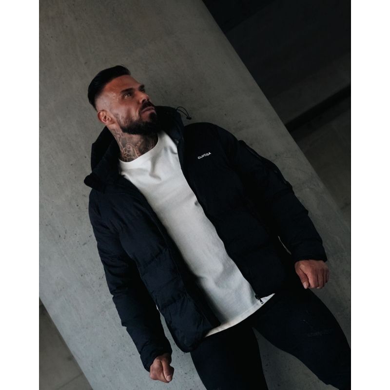 Kurtka męska OLAVOGA OROVIUS 2026 czerń - FashionPlace - 1