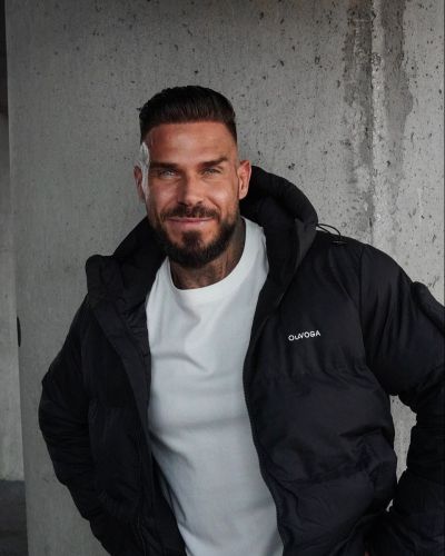 Kurtka męska OLAVOGA OROVIUS 2026 czerń - FashionPlace - 2
