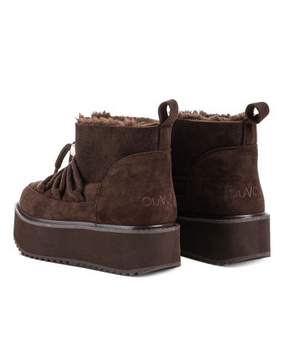 Buty damskie OLAVOGA GRANDA 2026 brąz - FashionPlace - 2