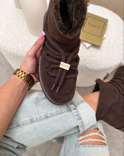 Buty damskie OLAVOGA GRANDA 2026 brąz - FashionPlace - 6