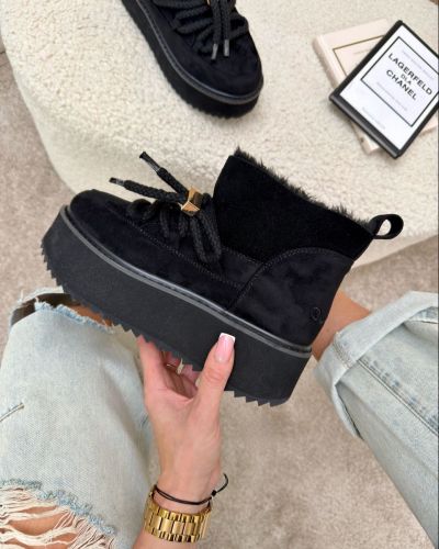 Buty damskie OLAVOGA GRANDA 2026 czerń - FashionPlace - 7