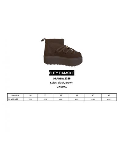 Buty damskie OLAVOGA GRANDA 2026 czerń - FashionPlace - 9