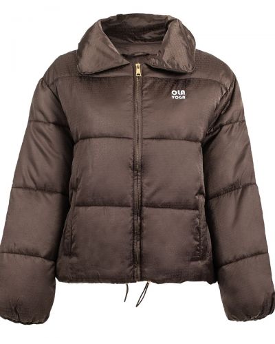 Kurtka damska OLAVOGA YUE WINTER 2026 brąz - FashionPlace - 6