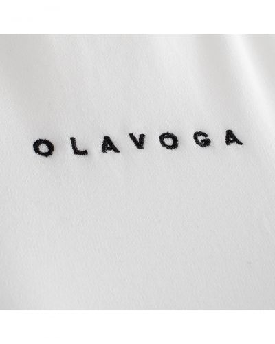 T-shirt damski OLAVOGA ESTONAR 2025 biały - FashionPlace - 5