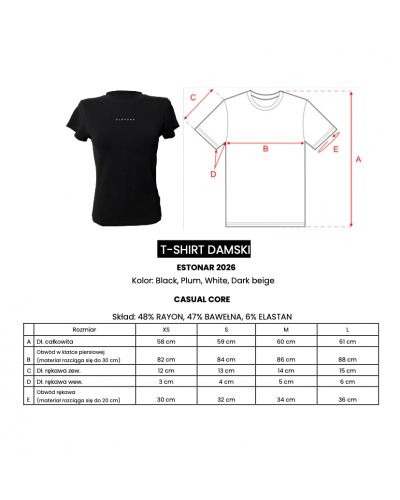 T-shirt damski OLAVOGA ESTONAR 2025 śliwka - FashionPlace - 6