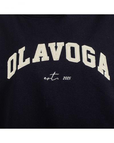 Bluza damska OLAVOGA TRODI 2026 navy blue - FashionPlace - 4