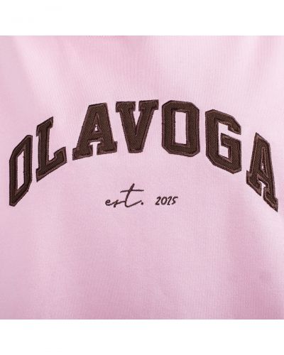 Bluza damska OLAVOGA TRODI 2026 róż - FashionPlace - 6