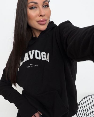 Bluza damska OLAVOGA TRODI 2026 czerń - FashionPlace - 1