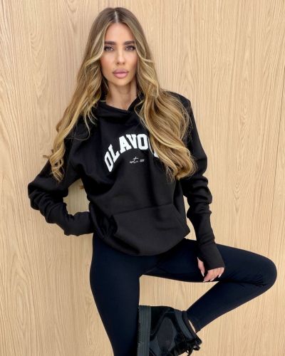 Bluza damska OLAVOGA TRODI 2026 czerń - FashionPlace - 5