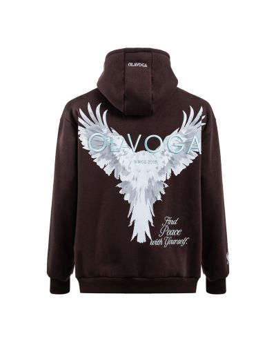 Bluza męska OLAVOGA EAGLE 2026 brąz - FashionPlace - 6
