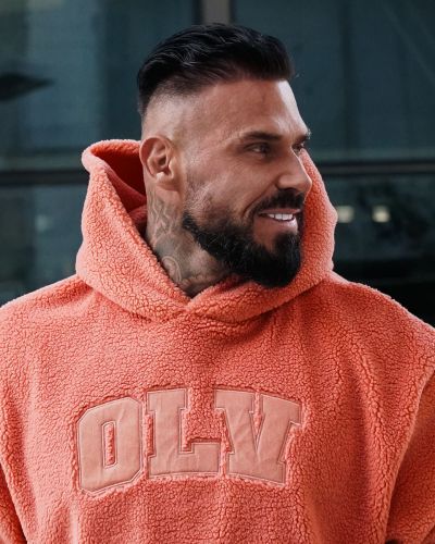 Bluza UNISEX OLAVOGA OROFIOU 2026 pomarańcz - FashionPlace - 5