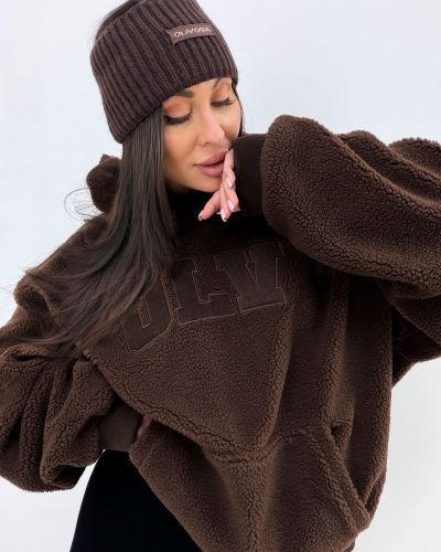 Bluza UNISEX OLAVOGA OROFIOU 2026 brąz - FashionPlace - 3