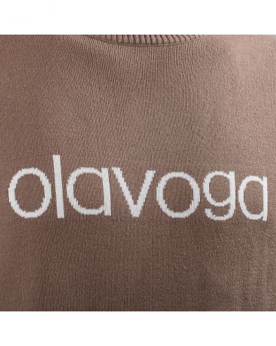 Sweter męski OLAVOGA SALO 2026 beż - FashionPlace - 4