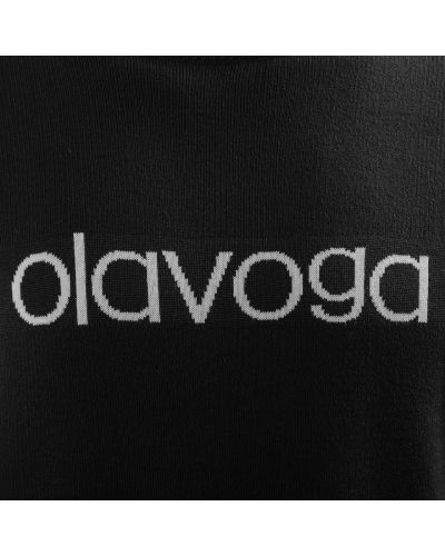 Sweter męski OLAVOGA SALO 2026 czerń - FashionPlace - 4