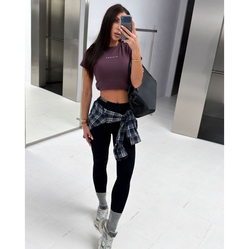 Legginsy damskie OLAVOGA MENEKO 2026 czerń - FashionPlace - 1