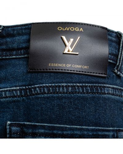 Spodnie męskie OLAVOGA CORE 2026 niebieskie - FashionPlace - 9