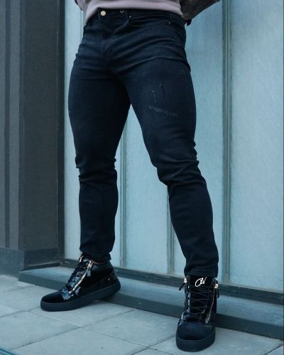 Spodnie męskie OLAVOGA CORE 2026 czerń - FashionPlace - 4