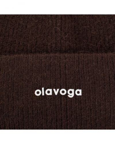 Czapka damska OLAVOGA OLMIO 2026 brąz - FashionPlace - 4
