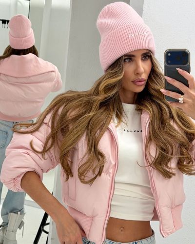 Czapka damska OLAVOGA OLMIO 2026 baby pink - FashionPlace - 2