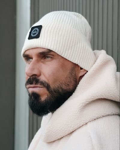Czapka męska OLAVOGA UMAKANTA 2026 beż - FashionPlace - 3