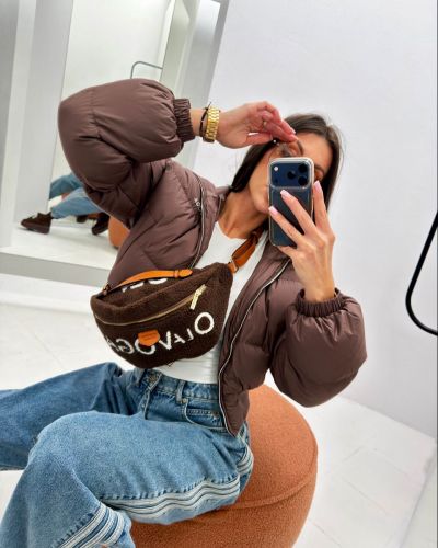 Nerka damska OLAVOGA REO 2026 brąz - FashionPlace - 5