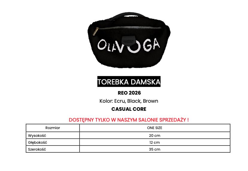 Nerka damska OLAVOGA REO 2026 brąz