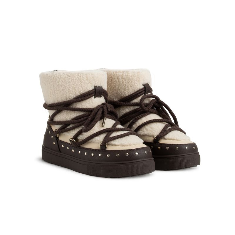 Buty damskie OLAVOGA ETNA 2026 brąz - FashionPlace - 1