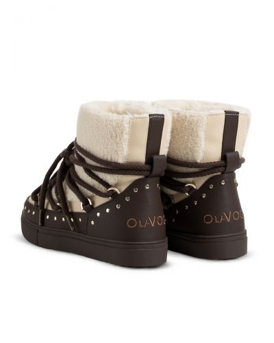 Buty damskie OLAVOGA ETNA 2026 brąz - FashionPlace - 2