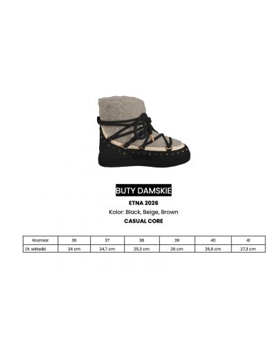 Buty damskie OLAVOGA ETNA 2026 brąz - FashionPlace - 8