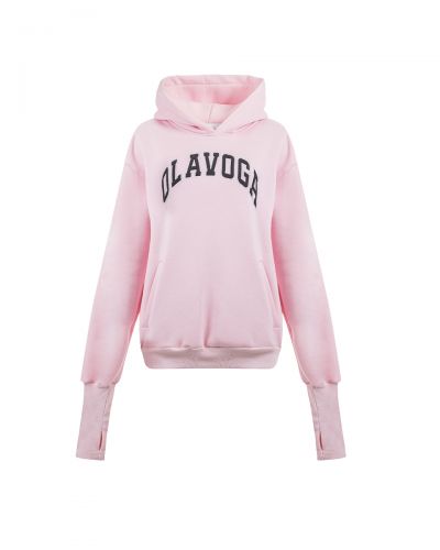 Bluza damska OLAVOGA PRECISE 2026 pudrowy róż - FashionPlace - 4