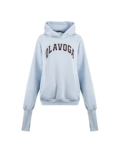 Bluza damska OLAVOGA PRECISE 2026 sky blue - FashionPlace - 5