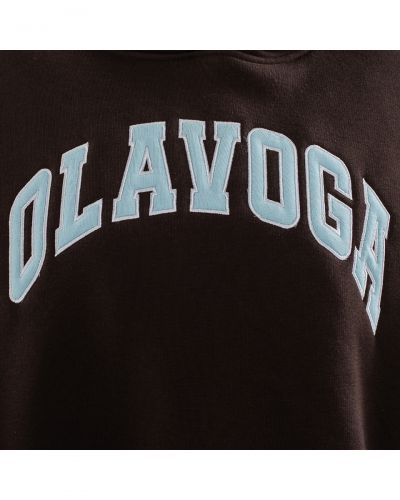 Bluza damska OLAVOGA PRECISE 2026 brąz - FashionPlace - 4