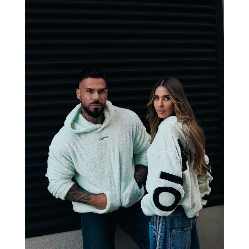 Bluza męska OLAVOGA FIDO MEN 2026 mięta - FashionPlace - 1