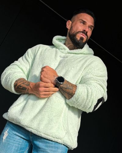 Bluza męska OLAVOGA FIDO MEN 2026 mięta - FashionPlace - 2