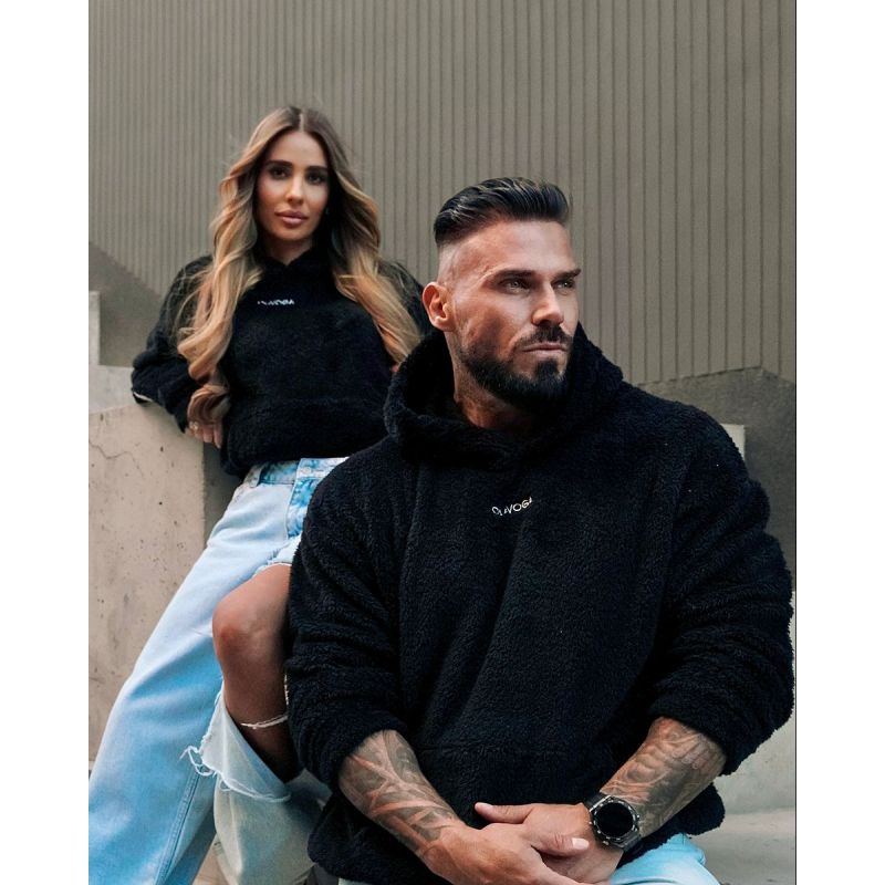 Bluza męska OLAVOGA FIDO MEN 2026 czerń - FashionPlace - 1