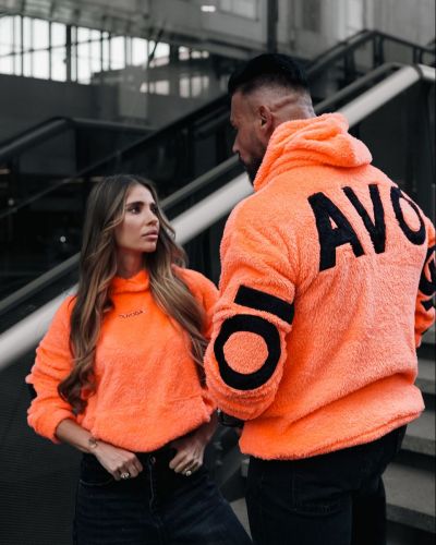Bluza męska OLAVOGA FIDO MEN 2026 orange - FashionPlace - 1