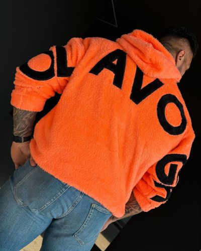 Bluza męska OLAVOGA FIDO MEN 2026 orange - FashionPlace - 2