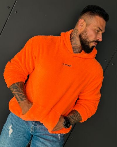 Bluza męska OLAVOGA FIDO MEN 2026 orange - FashionPlace - 3