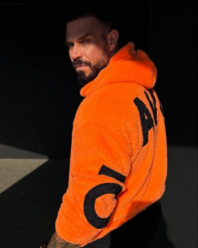 Bluza męska OLAVOGA FIDO MEN 2026 orange - FashionPlace - 5