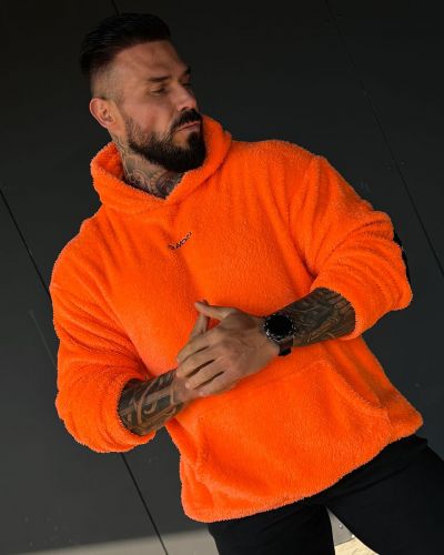 Bluza męska OLAVOGA FIDO MEN 2026 orange - FashionPlace - 6